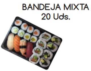 36. Bandeja Mixta (20 Uds.)