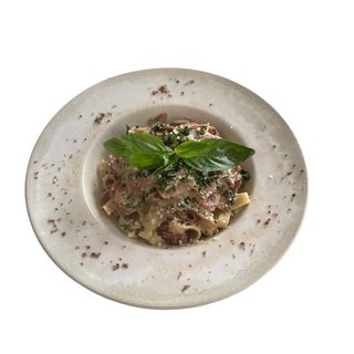 Tagliatelle à la carbonara