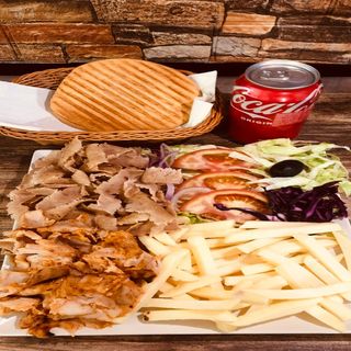 Menú Plato Kebab