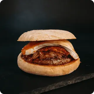 Hamburguesa Angus Pont Del Diable (160 g.) / Burger de Ternera Angus con Sobrasada (160 g)