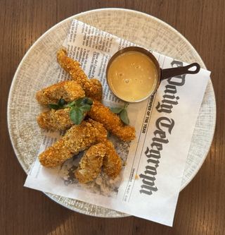 Хрупкави пилешки филенца с пармезан