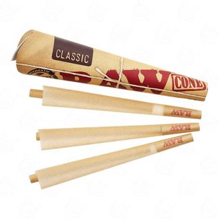 Bibułki Raw Classic King Size Cones 3szt