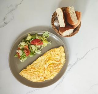 Omelette  thon Fromage