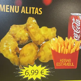 Menú Alitas