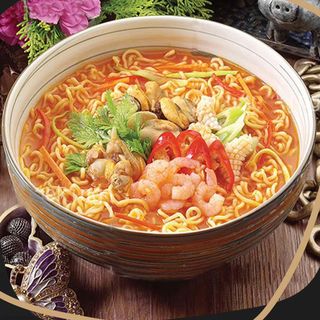 Рамьон с Морски дарове и с Чедър