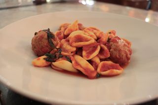 Strascinate con polpette al sugo