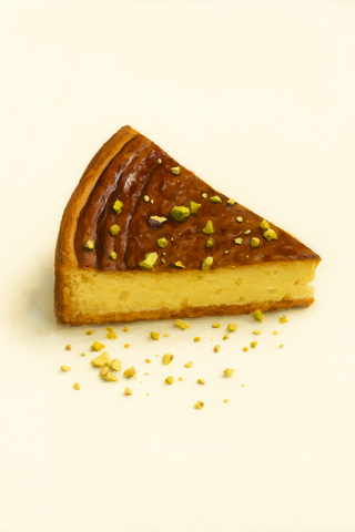 Ración Tarta de Queso de Pistacho