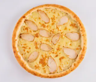 Пицца Курица в сливочном соусе 