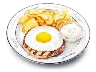 Рубленый стейк из мяса курицы