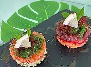 Tartare 2 misti tonno e salmone