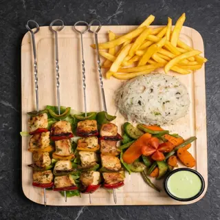  Brochettes Poulet    