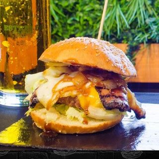 Hamburguesa mixta yankee