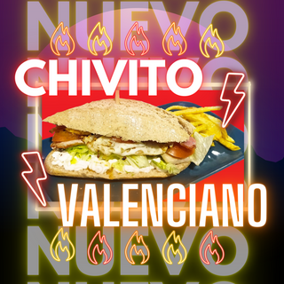 Bocata Chivito valenciano