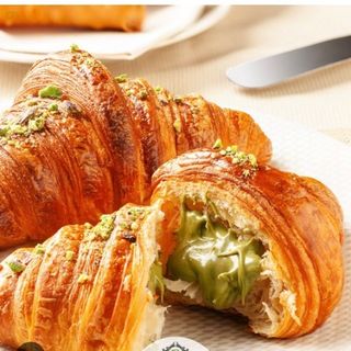 Cornetti al pistacchio 