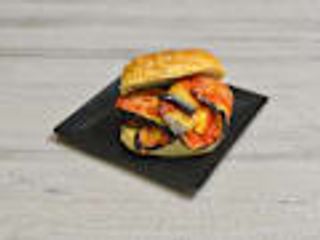 Panino con melanzane involtino