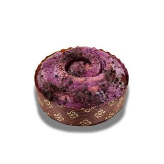 Blueberry Ube Cinammon Roll