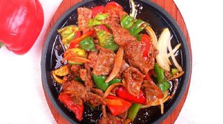 Жаровня из филе телятины с овощами