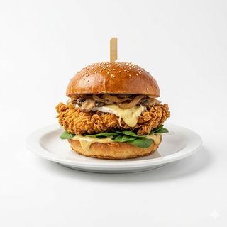Hamburguesa Beverly Hills Chicken