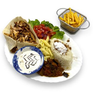 Plat Shawarma