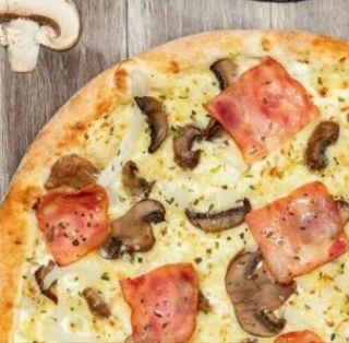 Pizza Carbonara Mediana
