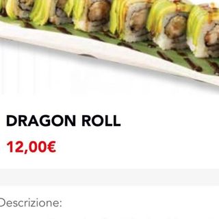 Dragon roll