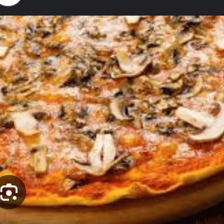 Pizza Margarita Con Champiñón (Mediana)