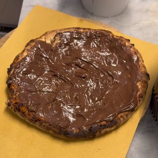 Pizza con Nutella