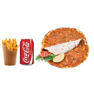 Menú Pizza Turca (Sólo Carne)