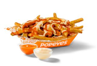 Buffalo & garlic fries