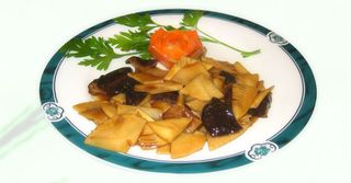 36. Bambú Y Setas Chinas Salteadas