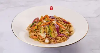 Wegetariański świeżo smażony makaron(05b)