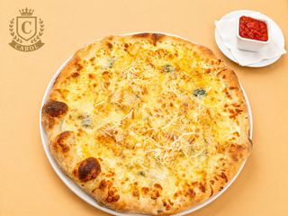 Pizza Quattro formaggi si crema trufe