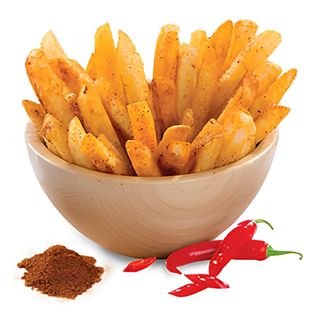 Frites Tandoori épicés