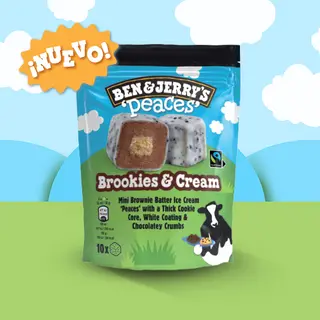 Ben & Jerry's Brookies & Cream Peaces 10 X 16 ml