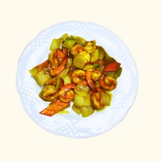 43. Gambas En Salsa Sha Cha