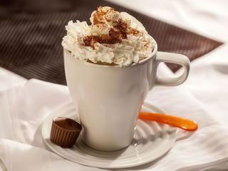 Americano com Chantilly