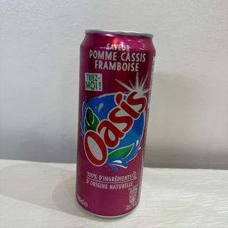 Oasis pomme cassis framboise 
