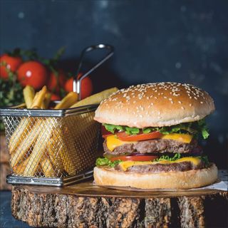 Даблчизбургер с говядиной