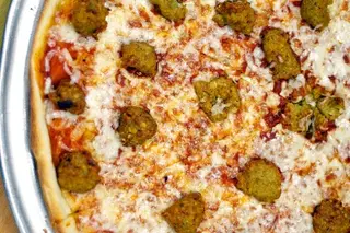 Pizza falafel
