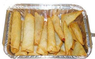 7. Crepe de Gambas e Chamuças