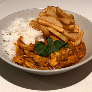Half Chips + Half Pilau Chicken