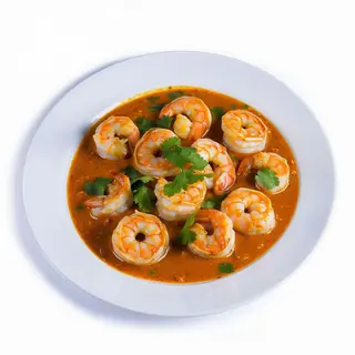 A22.Curry Rojo Thai Con Langostinos