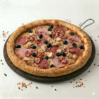 Pizza Quattro Carni Ø32cm