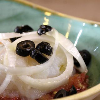 Plato De Esqueixada De Bacalao