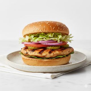 Hamburguesa De Pollo - Chicken Burger