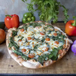 Pizza De Espinacas