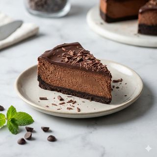 Cheesecake al cioccolato
