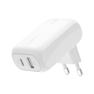 Cargador De Pared Dual Belkin Boostcharge Blanco 42W - 0745883867981