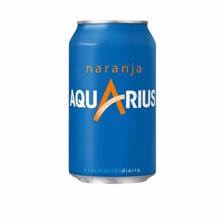 Aquarius Naranja lata 330ml.