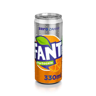 Fanta Zero Portocale